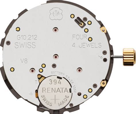 ETA Caliber G10.212 Watch Movement .